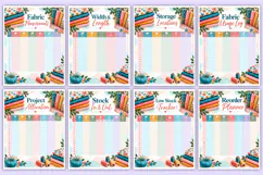 Fabric Inventory Tracker | Printable Sewing & Fabric Product Image 3