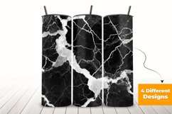 Black &amp; White Marble Texture Seamless Pattern Product Image 3