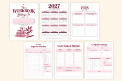 2027 Financial Freedom Workbook Kdp interiors Product Image 3