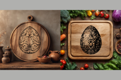 Easter Eggs SVG Laser Engraving Files Bundle Product Image 3