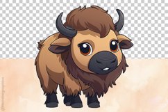 Bison Clipart 04 variations Product Image 3