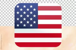 USA Flag | Patriotic Clipart | 4th Of July Product Image 4