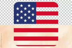 USA Flag | Patriotic Clipart | 4th Of July Product Image 4