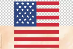 USA Flag | Patriotic Clipart | 4th Of July Product Image 5