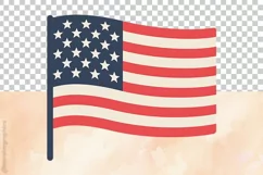 USA Flag | Patriotic Clipart | 4th Of July Product Image 5