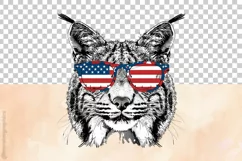Bobcat | Patriotic Clipart | 4th of July Product Image 3