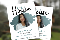 Open House Sign Template, Editable Canva Property Signage Product Image 3