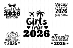 Girls Trip 2026 SVG Bundle Product Image 3