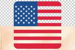 USA Flag | Patriotic Clipart | 4th Of July Product Image 6