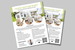 Home Features Flyer Canva Template, Property Feature Sheet Product Image 3