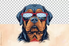 Rottweiler | Patriotic Clipart | 4th of July Product Image 3