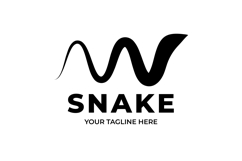 Snake Logo Minimal Design Product Image 3