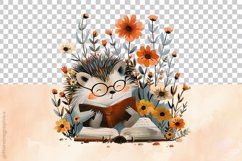 Cute Hedgehog Clipart 04 variations Product Image 3