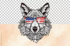 Coyote | Patriotic Clipart | 4th Of July Product Image 3