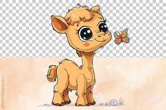 Baby Camel Clipart 04 variations Product Image 6