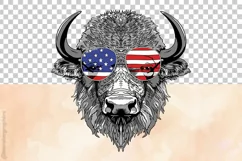 Buffalo| Patriotic Clipart | 4th of July Product Image 3