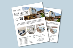 Just Listed Flyer Canva Template, Editable Real Estate Flyer Product Image 3
