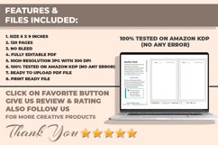 Unlined Notebook KDP Interior Product Image 3