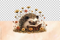 Cute Hedgehog Clipart 04 variations Product Image 6