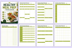 Healthy Meal Prep Tracker | Meal Planner, Diet Log Product Image 3
