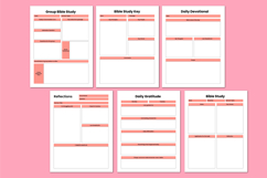 2026 Prayer &amp; Reflection Journal Canva templates Product Image 3