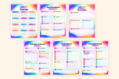 2027 ADHD Goal Breakdown Planner Kdp interiors Product Image 3