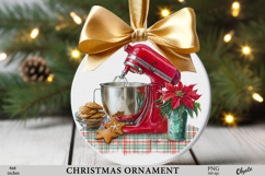 Christmas Ornament PNG, Christmas Kitchen Mixer PNG Product Image 1