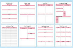 2026 Bible &amp; Devotional Planner For Canva Templates Product Image 3
