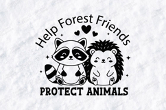 Help Forest Friends SVG Product Image 3