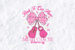 Pink Is Our Hope SVG - Breast Cancer Awerness Product Image 3