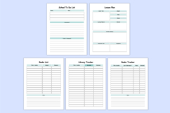 ADHD Academic Planner Canva templates Product Image 3