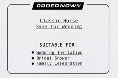 Hand Drawn Horseshoe Illustration Bundle Product Image 3