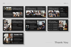Black Pitch Deck Keynote Template Product Image 4