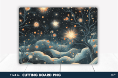 Cutting Board Winter Magic PNG Product Image 1