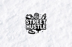 Street Hustle Urban Graphic Design for T-Shirts Product Image 3