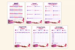2027 Subject Lesson Planner Kdp interiors Product Image 3