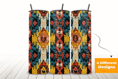 Boho Knitted Seamless Pattern and Digital Paper Design Product Image 3