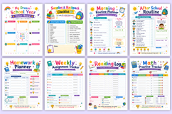 2027 Back to School Planner for Kids | Student Success Product Image 3