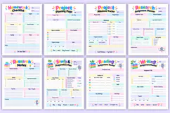 2027 School Assignment Workbook | Assignment Planner Product Image 3