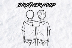 Best Friends &amp; Bros SVG Bundle | Gaming &amp; Brotherhood Art Product Image 3