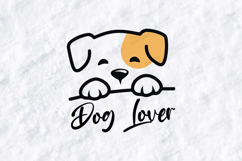 Dog Lover Cute Puppy Line Art Design Product Image 3