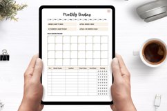 Digital Reading Planner For ipad Canva Template Product Image 3