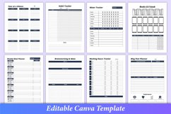 Working From Home Planner Canva Kdp Product Image 3