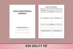 Daily Devotional Journal For Canva Interior Product Image 3