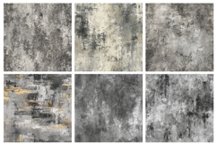 Grey Grunge Texture Seamless Pattern and Digital paper Product Image 3