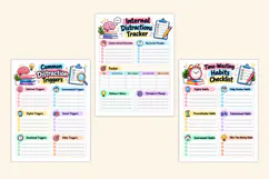 Distraction Management Workbook Kdp interiors Product Image 3