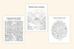 Anxiety Relief Coloring Pages for Adults Product Image 3