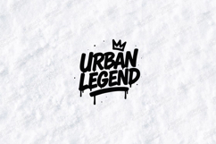Urban Legend SVG PNG JPG Street Graffiti Crown Shirt Art Product Image 3