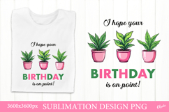Home Plant Quote Sublimation Product Image 1