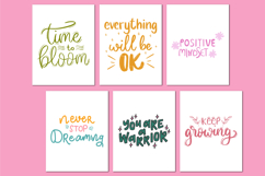 Kids Confidence &amp; Positivity Affirmations Canva templates Product Image 3